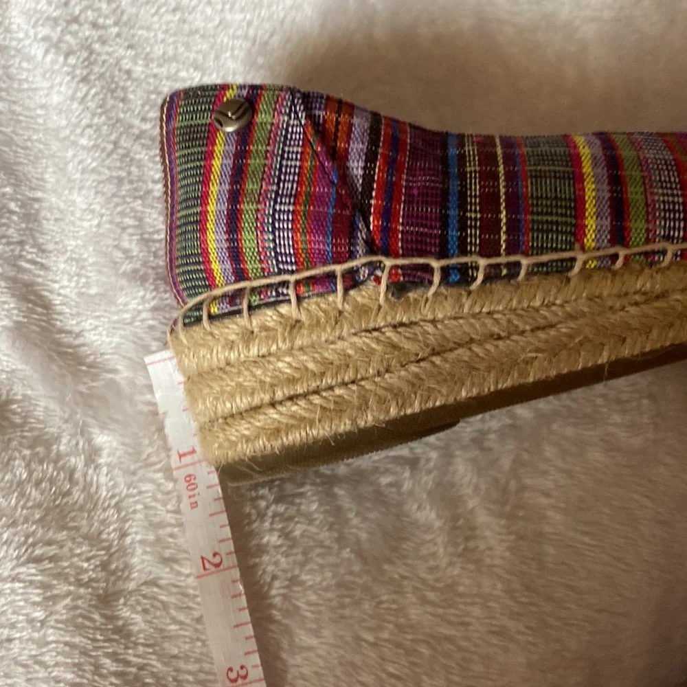 LifeStride espadrilles with 1” wedge / multi-colored - Size 8.5 - Picture 10 of 16